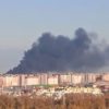 Пожар в Тюмени