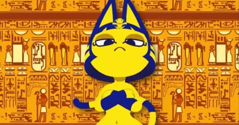 Zone Ankha оригинальное видео - Желтая Египетская кошка фулл - Игра на выживание из Тик Тока