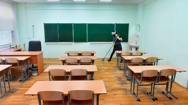 Удаленное обучение в школах России с 25 октября 2021