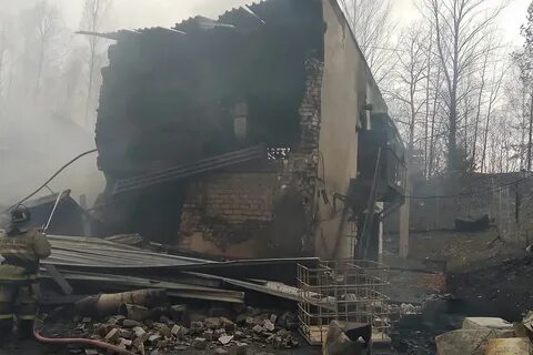 Взрыв на пороховом заводе под Рязанью
