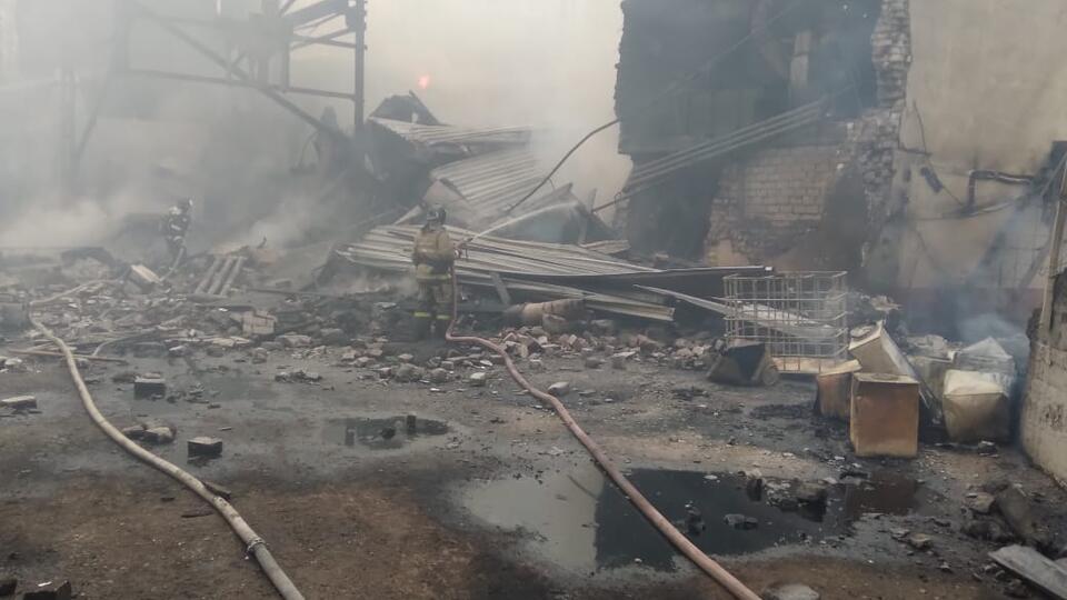 Взрыв на пороховом заводе под Рязанью