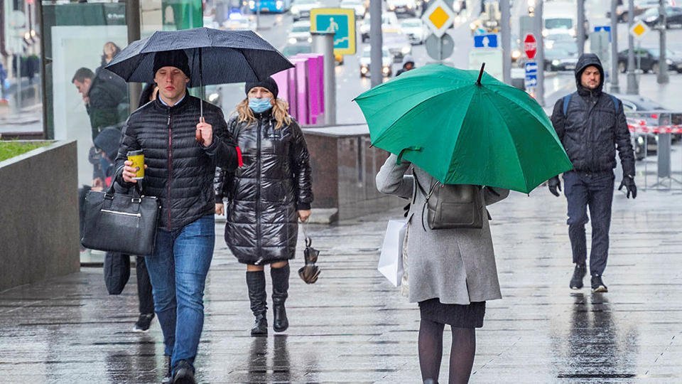 Дождь в Москве сегодня когда закончится