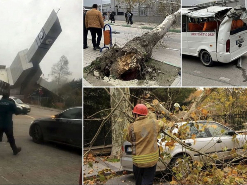 Ураган в Турции вчера 29 ноября 2021: жертвы и последствия стихии
