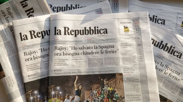 У Захаровой Случился Конфликт С Главным редактором La Repubblica