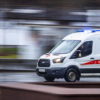 Машина скорой помощи сбила пенсионерку у поликлиники в Москве на Большой Очаковской улице