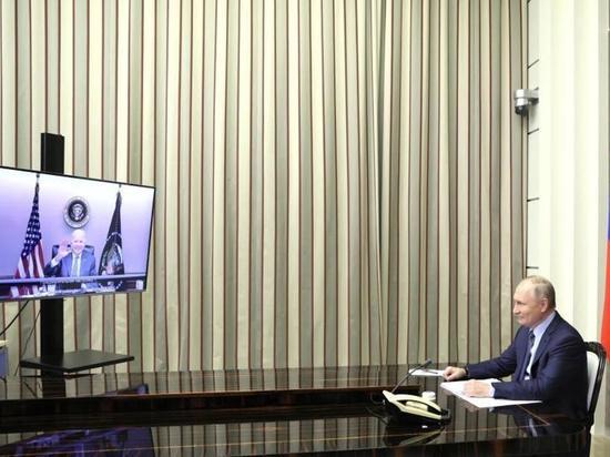 В Кремле раскрыли подробности разговора Путина и Байдена