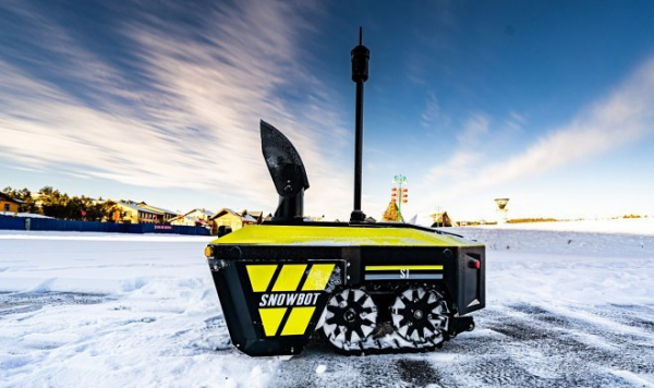 Робот для уборки снега - Snowbot S1 (3 фото + видео)