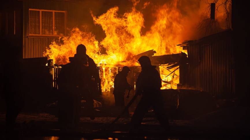 Пожар пансионата в Кузбассе