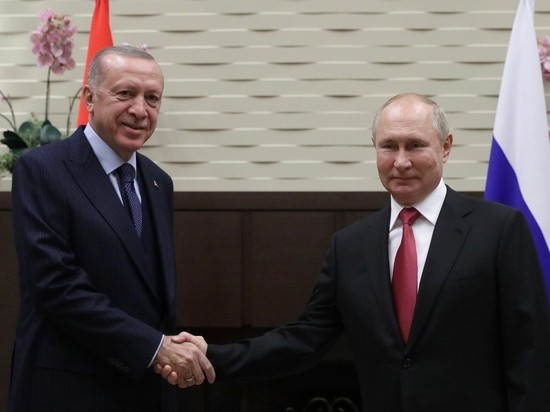 Путин обсудил с Эрдоганом российские предложения по гарантиям безопасности