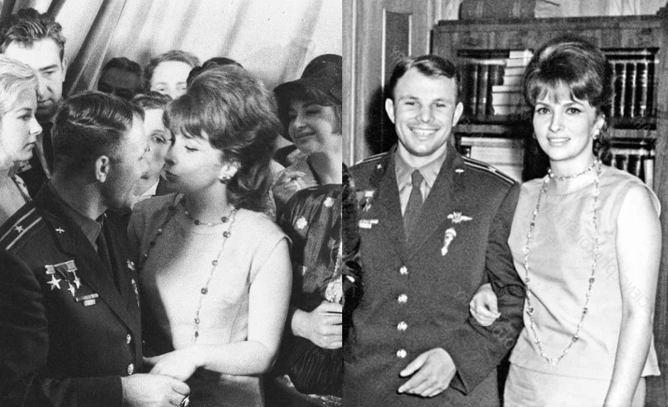 Гагарин и джина лоллобриджида. Джина Лоллобриджида целует Юрия Гагарина, 1961 г. Лоллобриджида целует Гагарина.