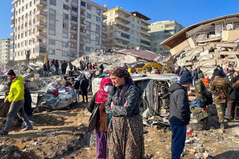 Новое землетрясение в Турции магнитудой 6,3 балла произошло вечером 20 февраля 2023